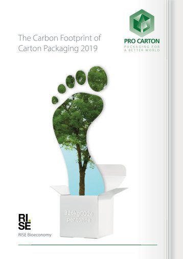 Pro Carton 2019 Carbon Footprint of Carton Packaging report
