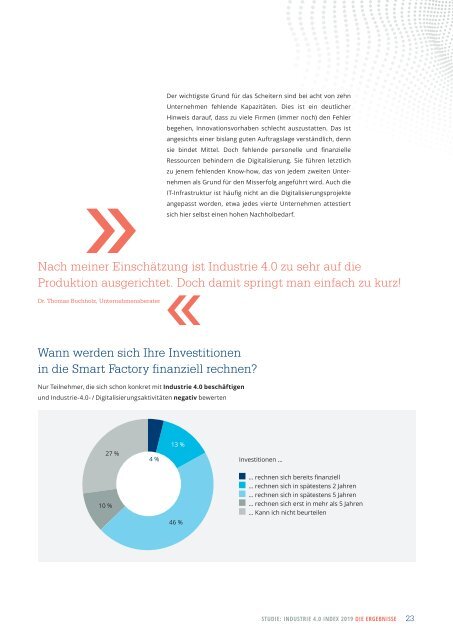 Staufen Studie Industrie 4.0 Index 2019