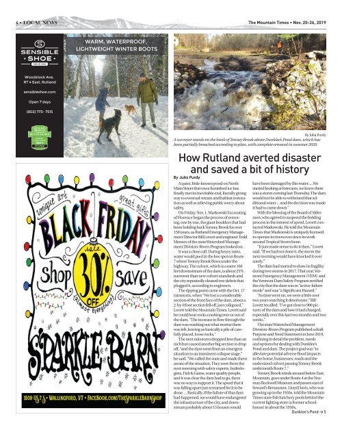 The Mountain Times - Volume 48, Number 47: Nov. 20-26, 2019