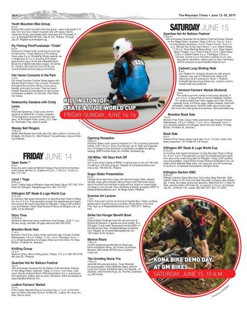 Mountain Times - Volume 48, Number 24: June 12-18, 2019