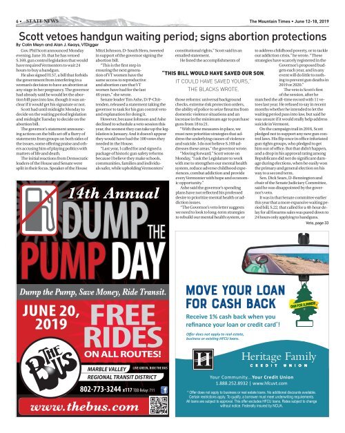 Mountain Times - Volume 48, Number 24: June 12-18, 2019