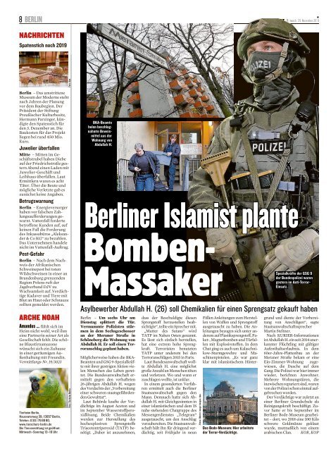 Berliner Kurier 20.11.2019