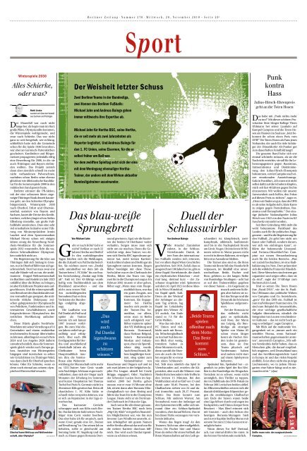 Berliner Zeitung 20.11.2019