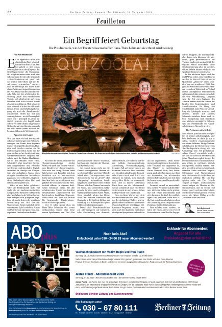 Berliner Zeitung 20.11.2019