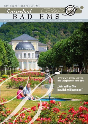 Ferienwohnungen - Stadt- und Touristikmarketing Bad Ems e.V.