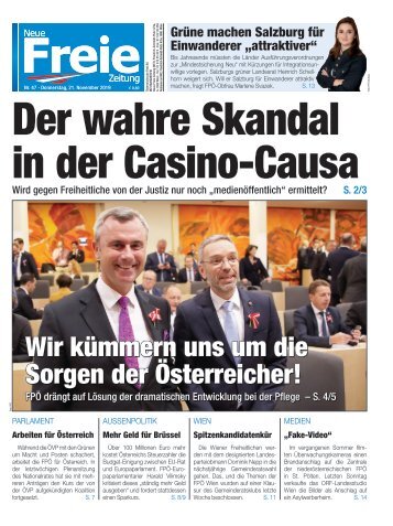 Der wahre Skandal in der Casino-Causa