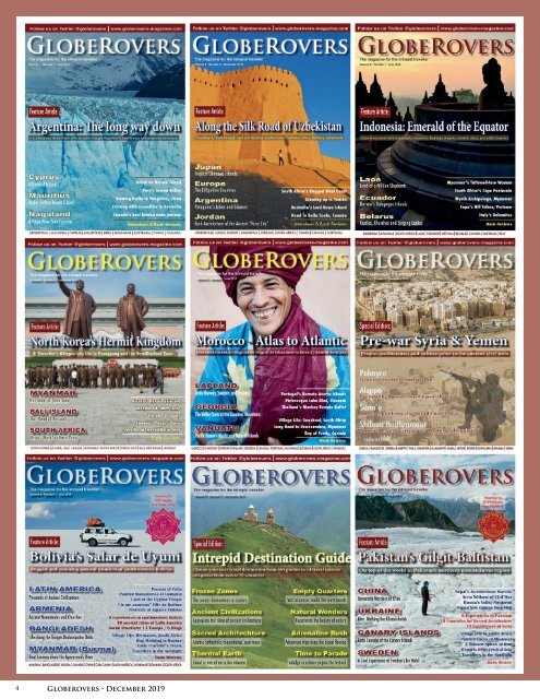 GlobeRovers Magazine, Dec 2019