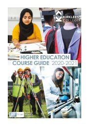 Higher Education Course Guide 2020-2021