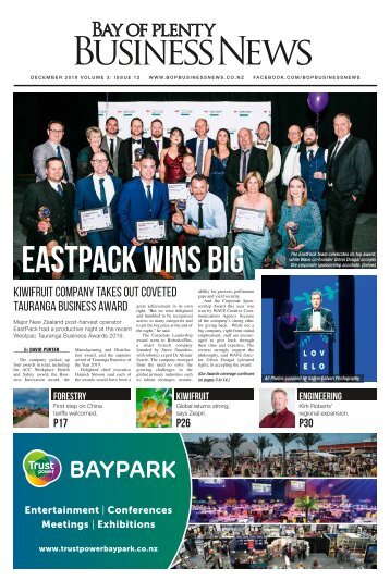 BAY OF PLENTY BUSINESS NEWS DECEMBER 2019