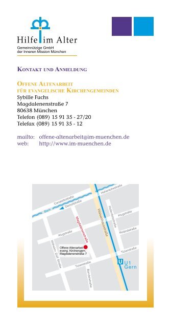 ZWöLF MOSAIKSTEINE - Innere Mission München