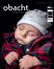 obacht Familienmagazin Dezember 2019/Januar 2020