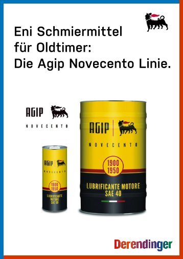 ENI Schmierstoffe für Oldtimer 