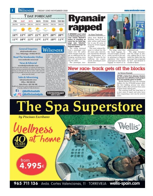 Weekender Alicante South Issue 118