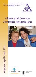 Alten- und Service- Zentrum Haidhausen - Innere Mission München