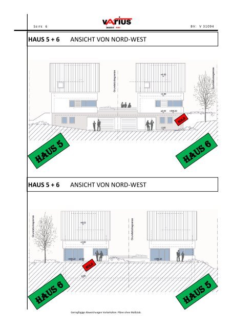 HAUS 5 + 6 - Ulrich Reitenberger Bau GmbH und Varius Massivbau