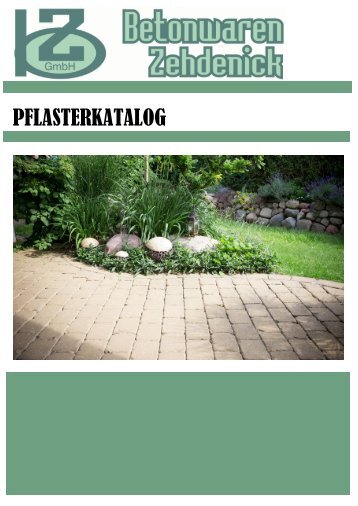 PFLASTERKATALOG