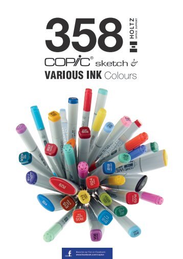 COPIC 358 colours prospect 01/2016