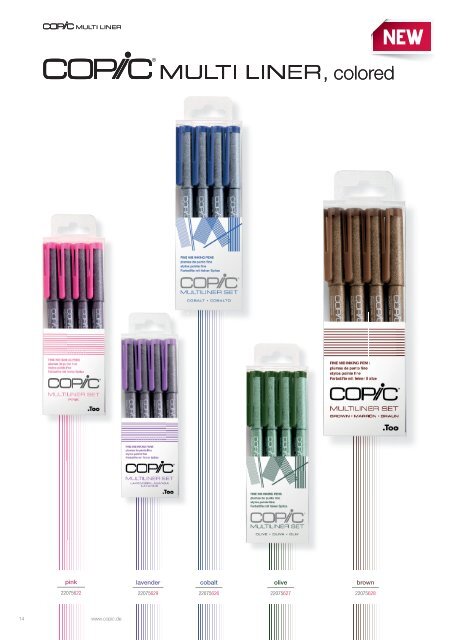 COPIC Novelties 2019/2020