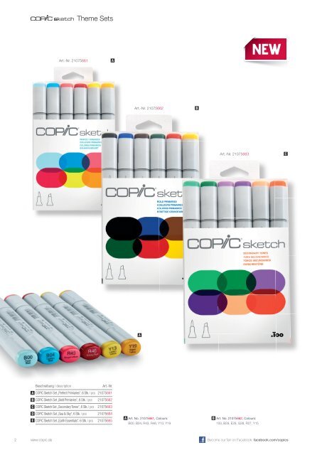 COPIC Novelties 2019/2020