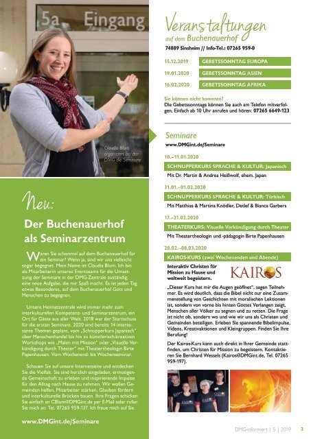 DMG-informiert 5/2019