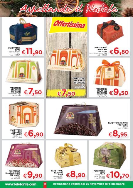 Volantino Elefante Cash&Carry dal 25Nov all'8Dic