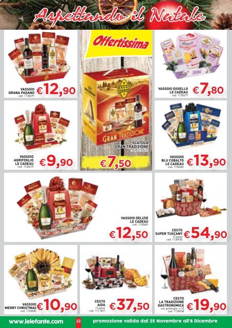 Volantino Elefante Cash&Carry dal 25Nov all'8Dic