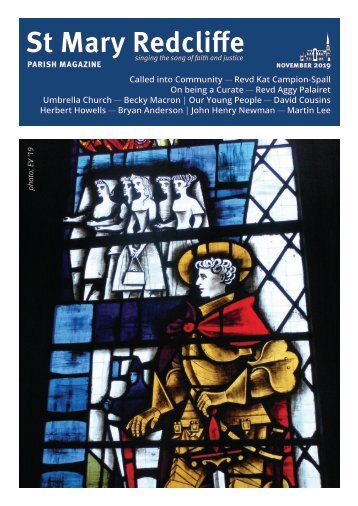 St Mary Redcliffe Parish Magazine - November 2019