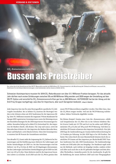 AUTOINSIDE Ausgabe 12 – Dezember 2019