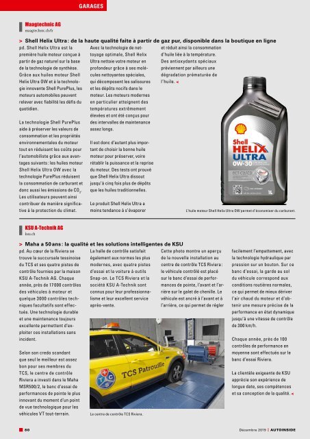 AUTOINSIDE Edizione 12 - Dicembre 2019