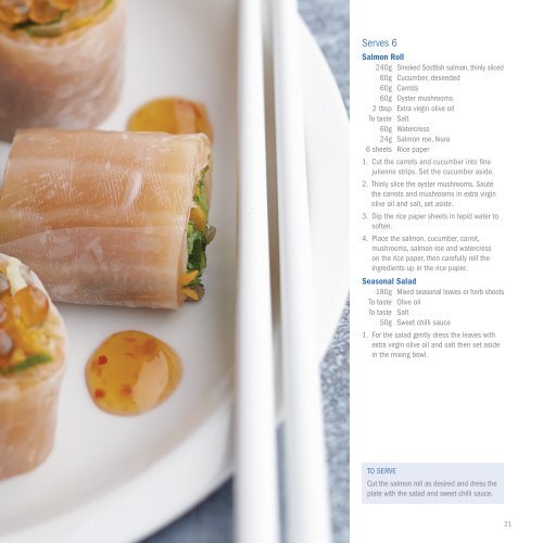 Seafood From Scotland Asian Recipe Book