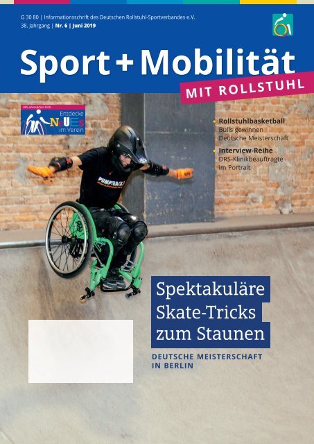 Sport + Mobilität mit Rollstuhl 06/2019