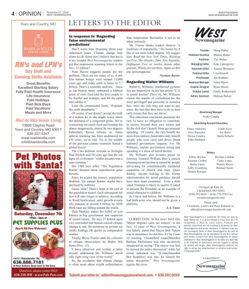 West Newsmagazine 11-27-19