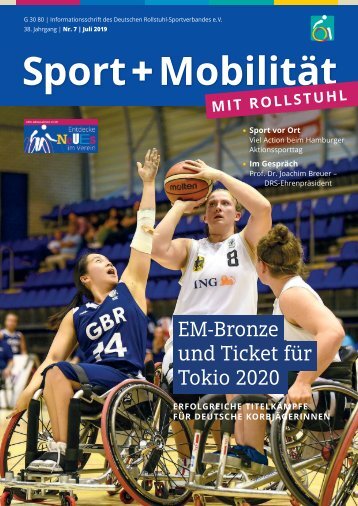 Sport + Mobilität mit Rollstuhl 07/2019