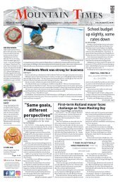 Mountain Times- Volume 48, Number 9: Feb. 27-Mar. 6