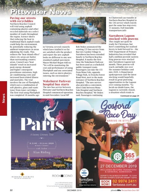 Pittwater LIfe December 2019 Issue