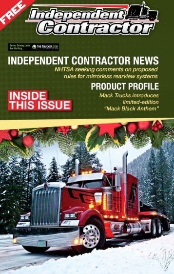 Independent Contractor - December 2019