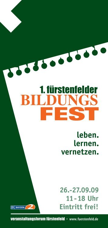 bildungs fest - in Fürstenfeldbruck