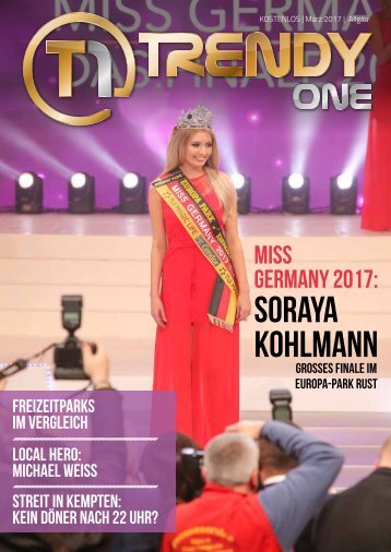 TRENDYone | Das Magazin - Allgäu - März 2017