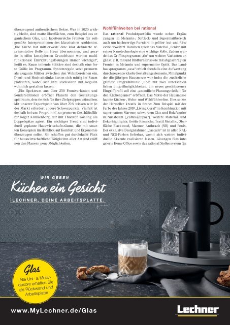 KÜCHENPLANER Ausgabe 12-2019