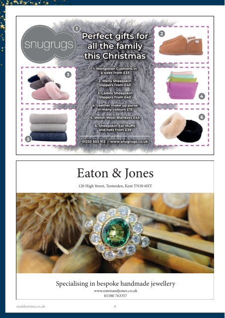 Wealden Times | WT214 | December 2019 | Guide to Christmas supplement inside