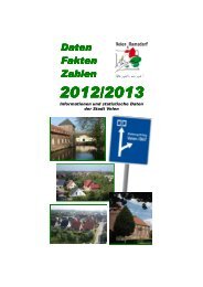 Stadt Velen - Daten Fakten Zahlen 2012-2013 - Gemeinde Velen