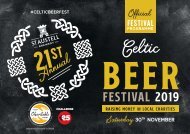 Celtic Beer Festival 2019 - Programme