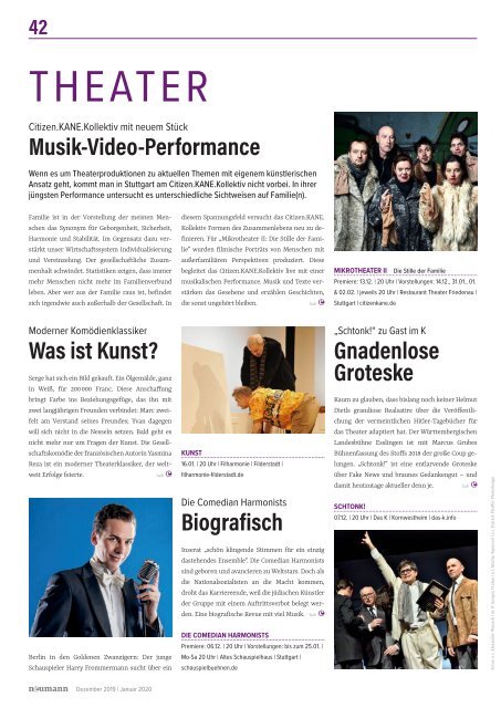 NEUMANN Dezember 2019 | Januar 2020