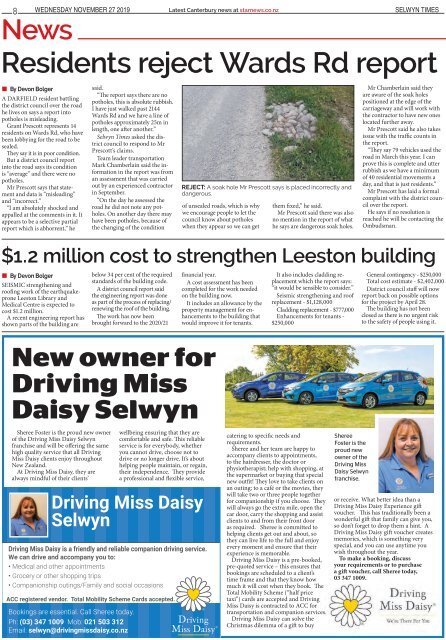 Selwyn Times: November 27, 2019