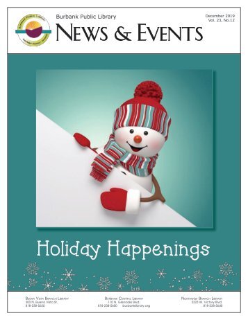 December 2019 Library News and Events