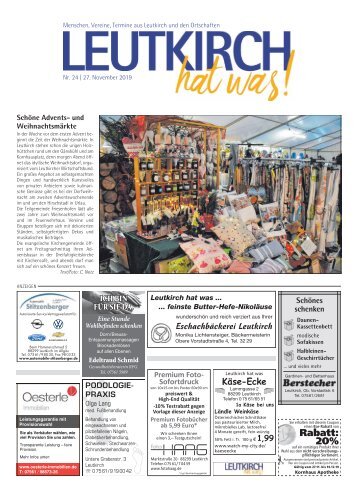 Leutkirch hat was 27.11.2019