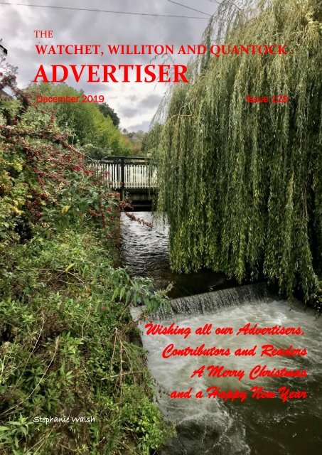 Watchet, Williton and Quantock Advertiser, December 2019