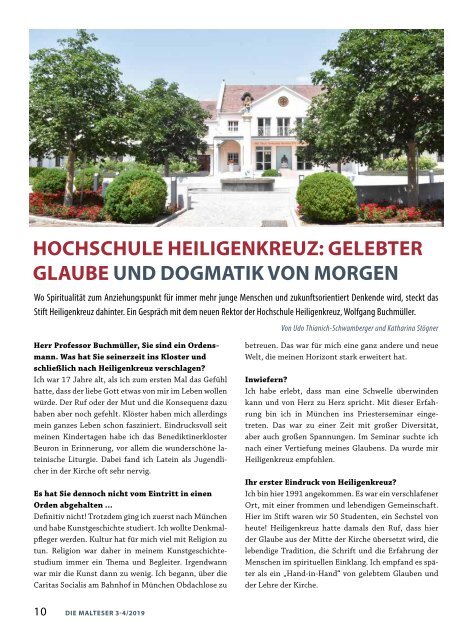 Die Malteser-Zeitung 3/2019