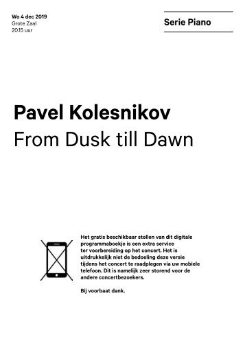 2019 12 04 Pavel Kolesnikov