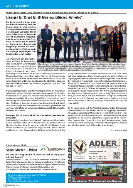 Mitteilungsblatt Wendelstein + Schwanstetten 